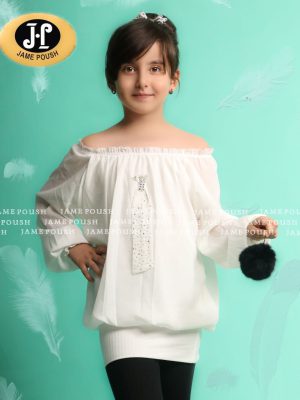 شومیز حریر کرپ کراواتی