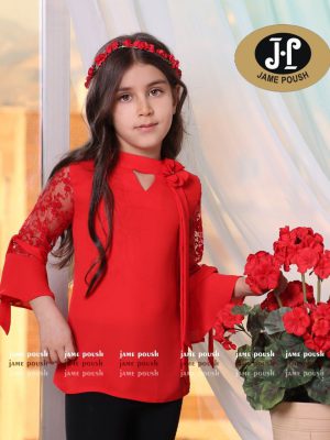 شومیز کراواتی گل